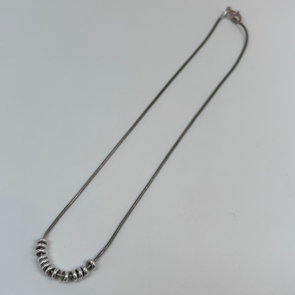 Silpada Jewelry - Silpada Designs Sterling Silver Snake Chain Necklace with Silver Accents